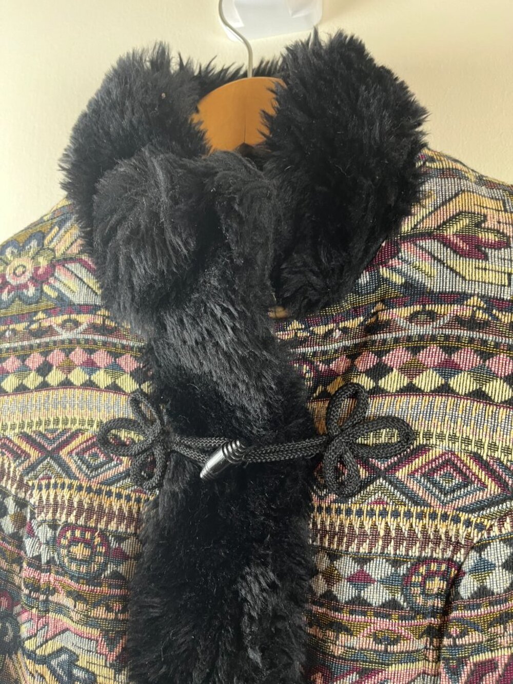 Vintage Tapestry Brocade Coat S/M - Picture 4 of 7